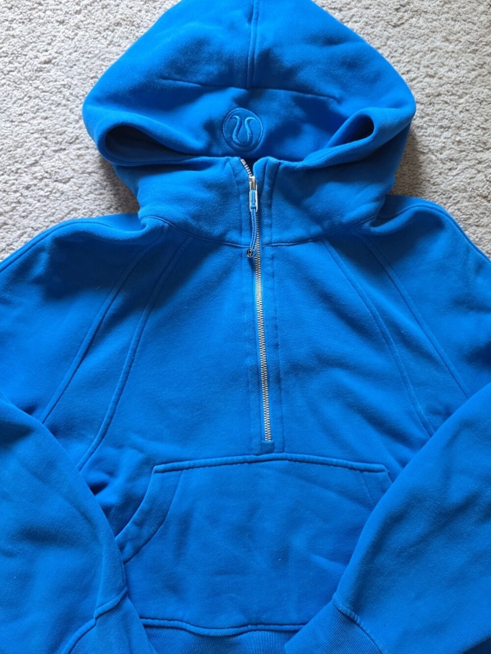 Lululemon Scuba Oversized Zip Hoodie Poolside - M/L